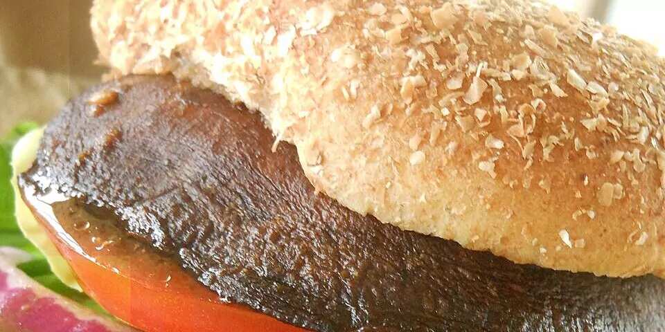 Savory Portobello Mushroom Burgers