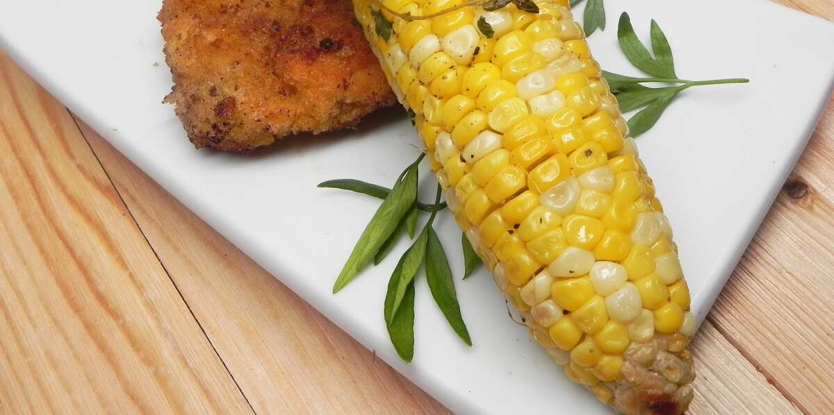 Grilled Herbed Corn On The Cob