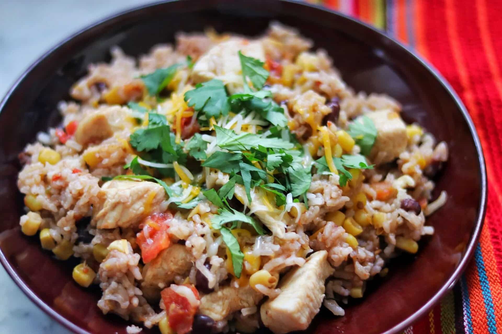 How to make Instant Pot® Mexican Chicken And Rice Bowls Recipe