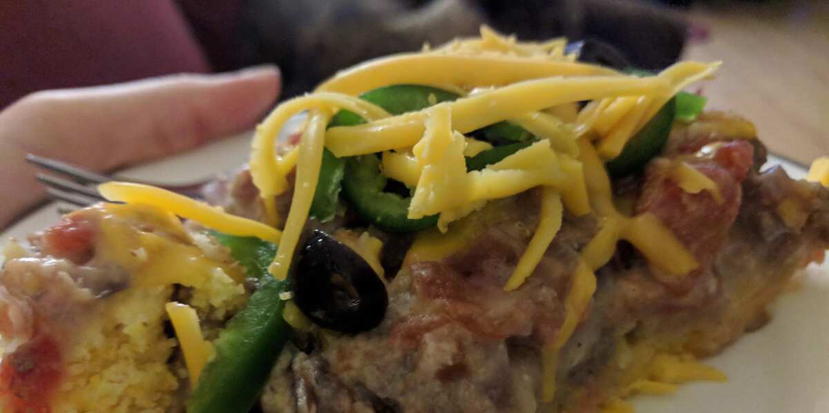 Mexican Corn Bread Casserole With Turkey