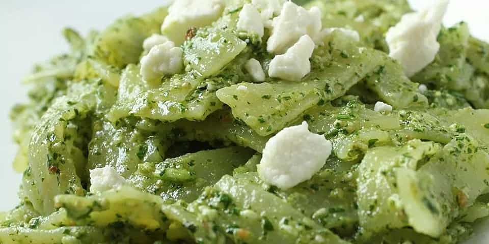 How to make Tagliatelle With Coriander Pesto Recipe