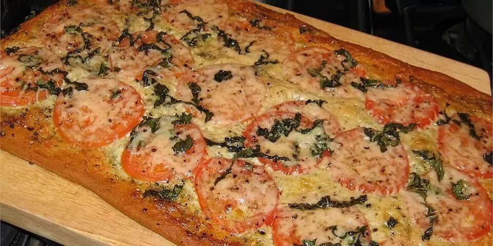 How to make Tomato Basil Squares Recipe