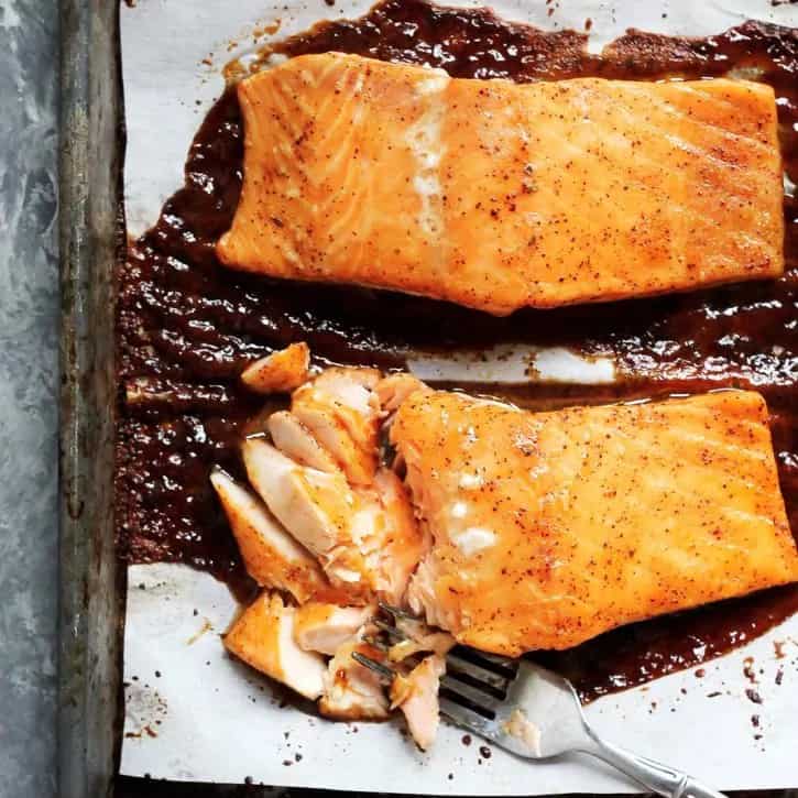 How to make Spicy Maple Glazed Salmon Recipe