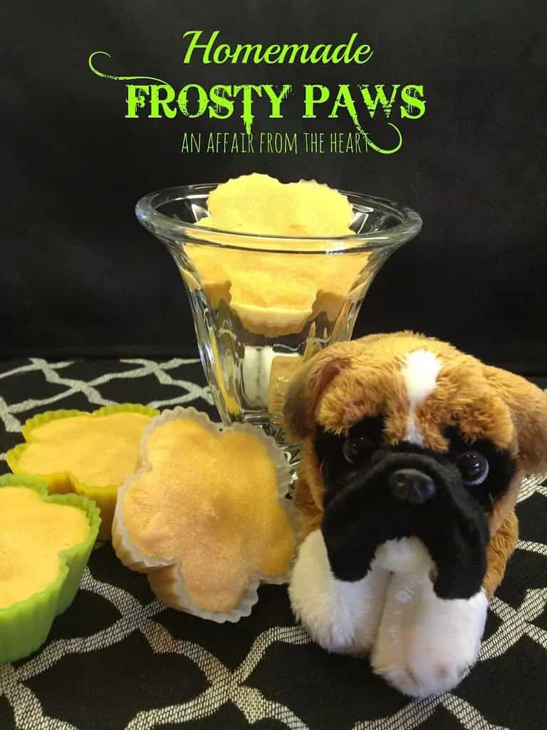 How to make Homemade Frosty Paws Recipe