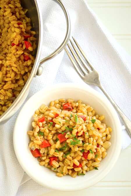 Vegetable Barley Pilaf