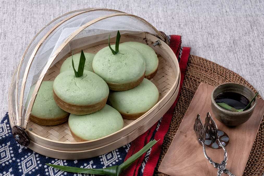Indonesian Coconut Milk Mini Pancake
