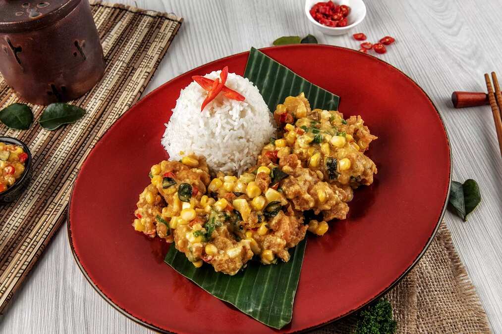 Salted Egg Fried Chicken Salted Egg Fried Chicken