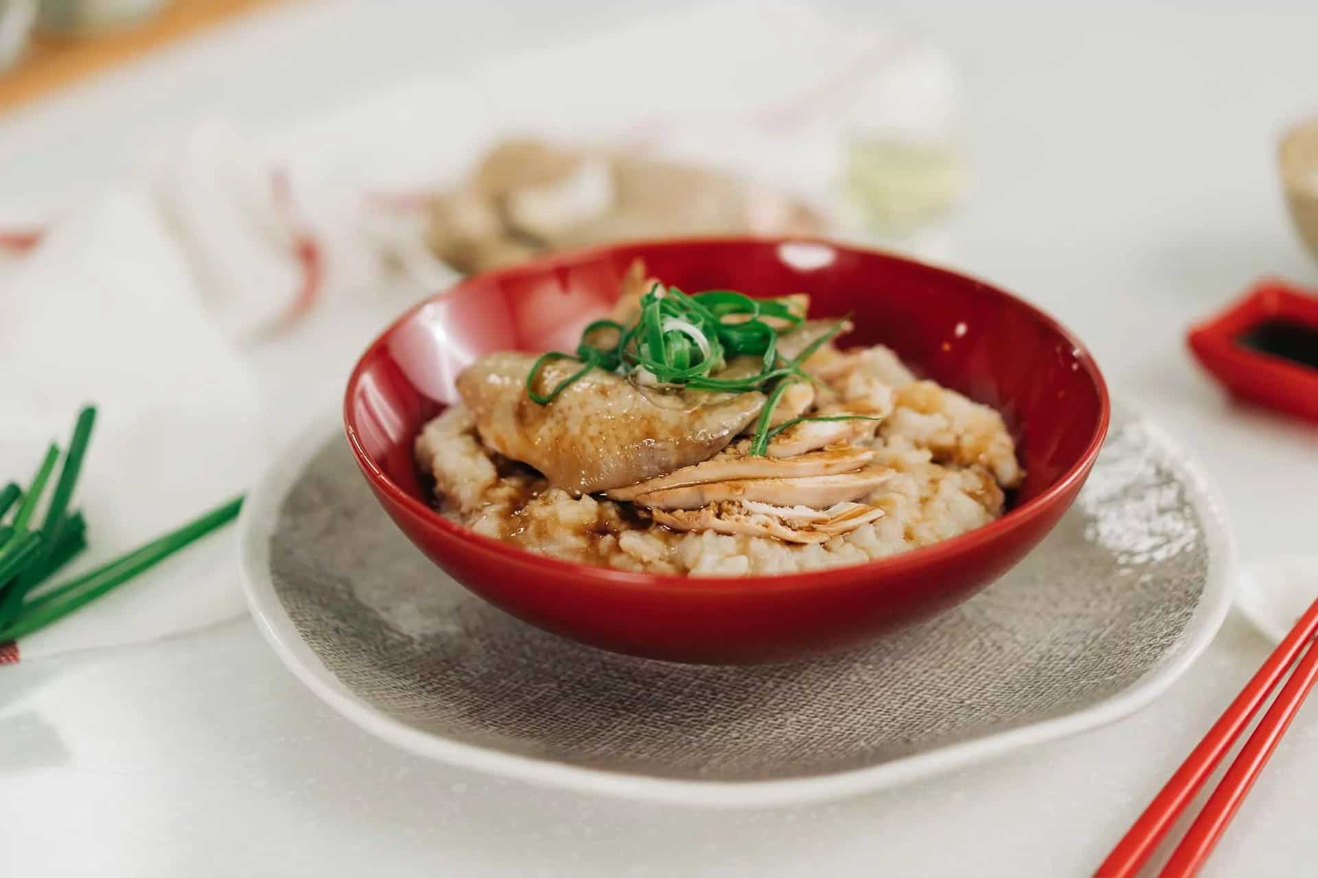 How to make Chicken Rice Porridge Recipe