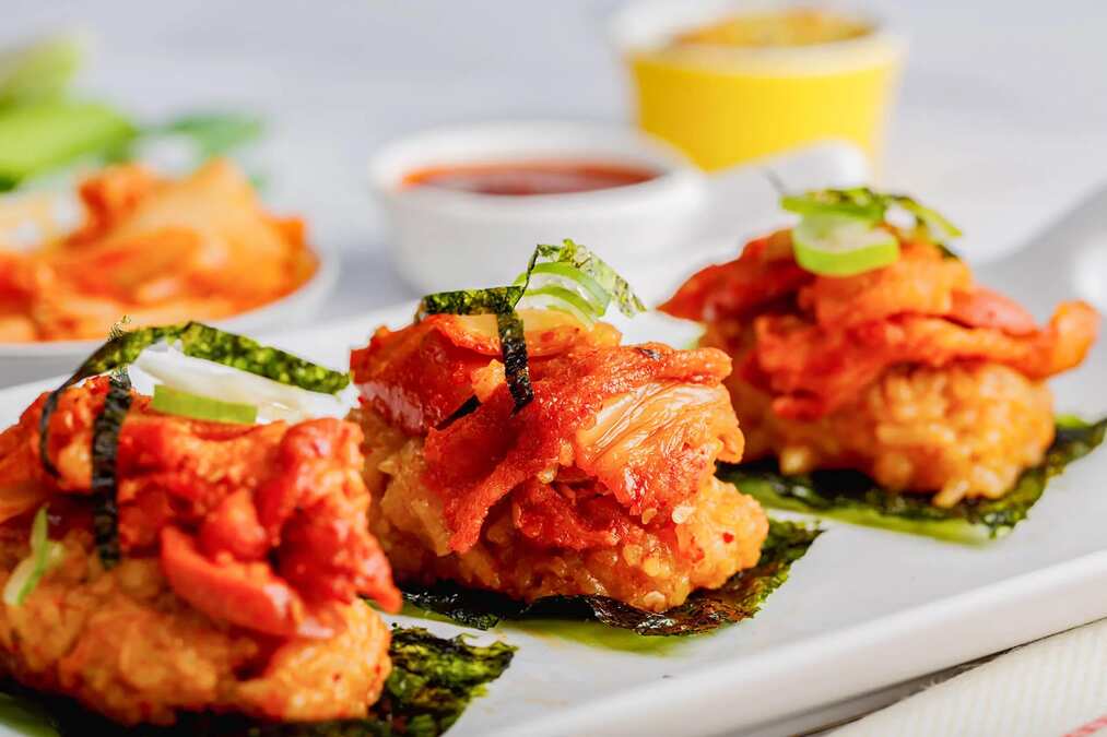 Korean Army Stew Sushi Bake