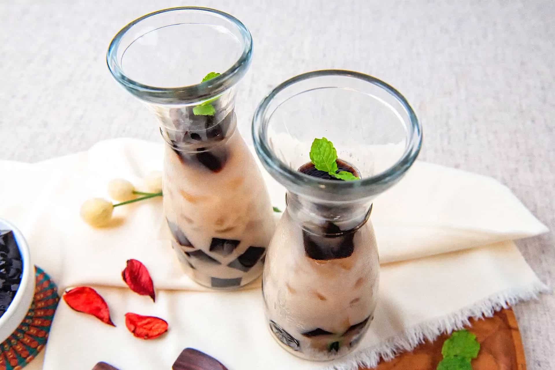 How to make Milk Tea Jelly Recipe