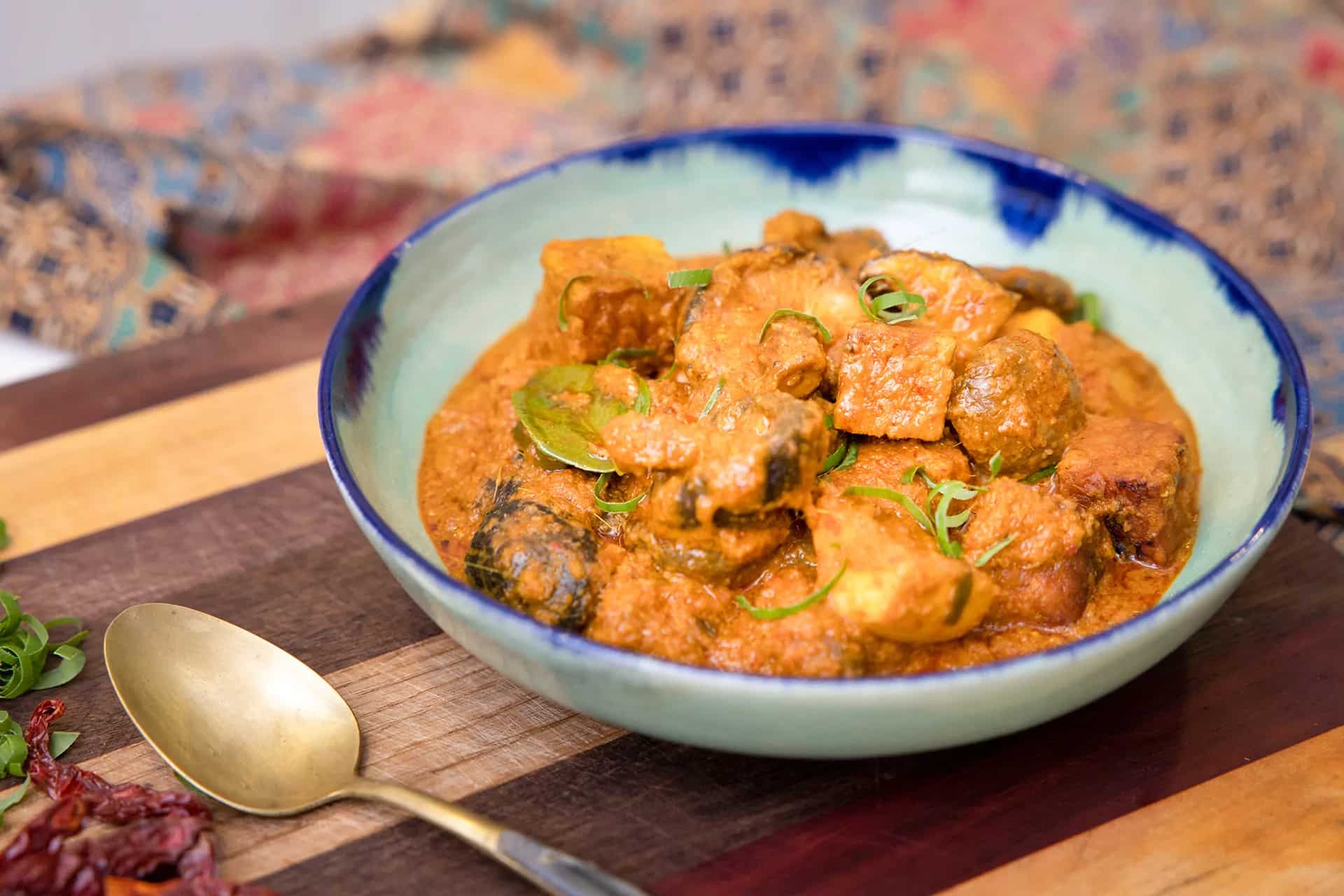 How to make Mushroom And Tempeh Rendang Recipe