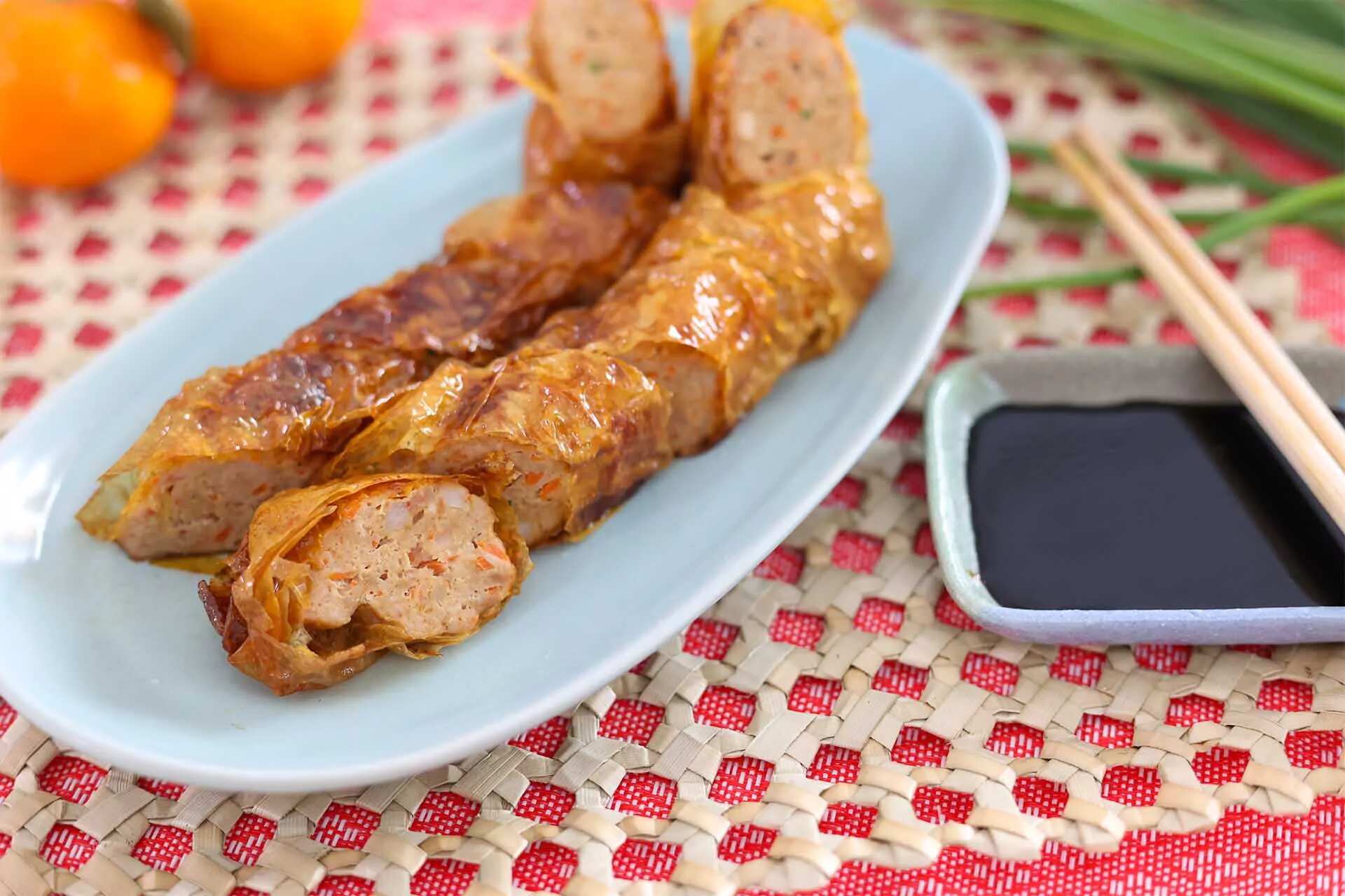 How to make Chinese Five Spice Meat Rolls Recipe