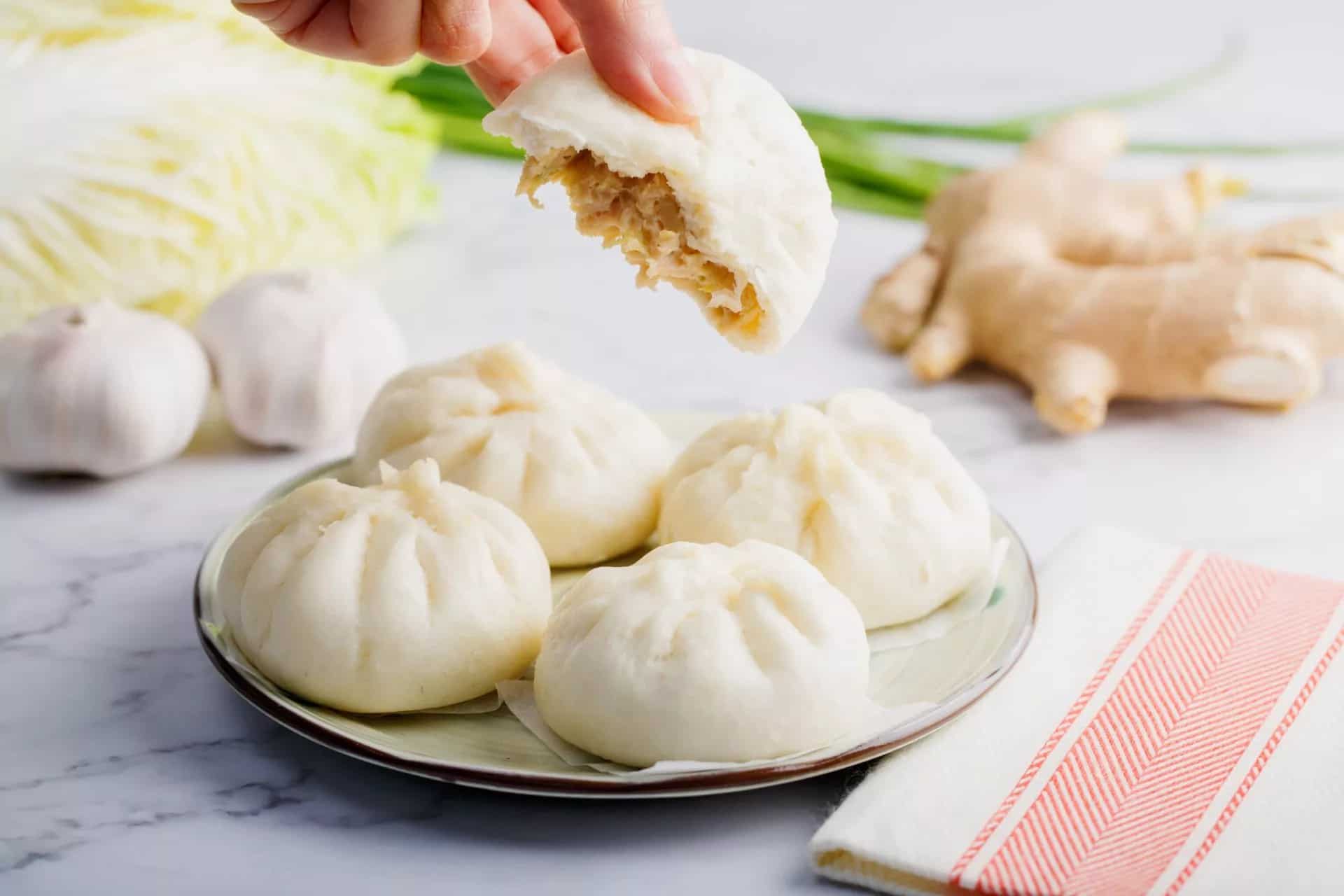 How to make Steamed Chicken Buns Recipe
