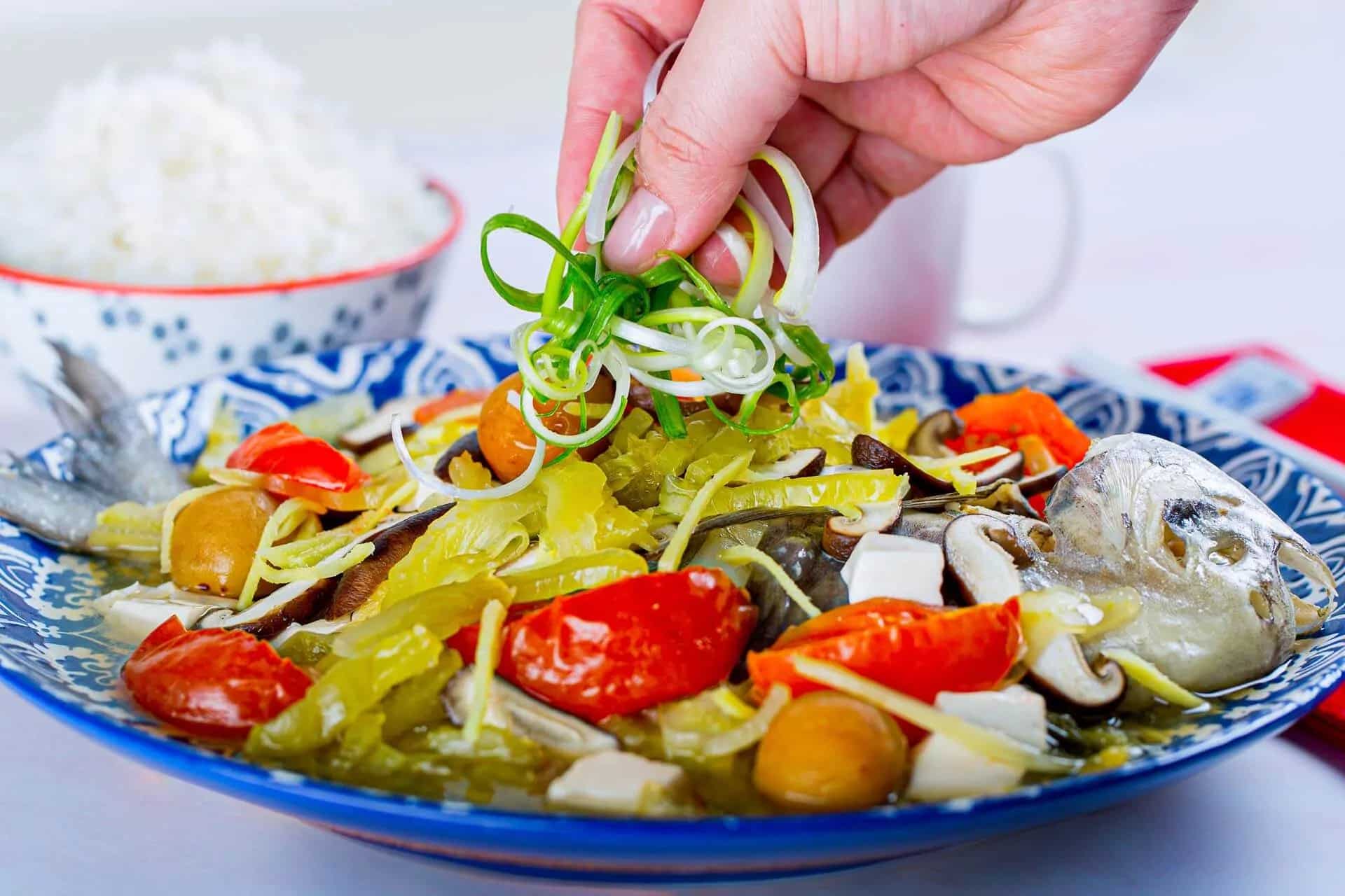 How to make Teochew Style Steamed Pomfret Recipe