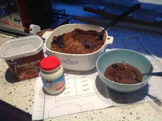 Paul's Hot Black Forest Crumble