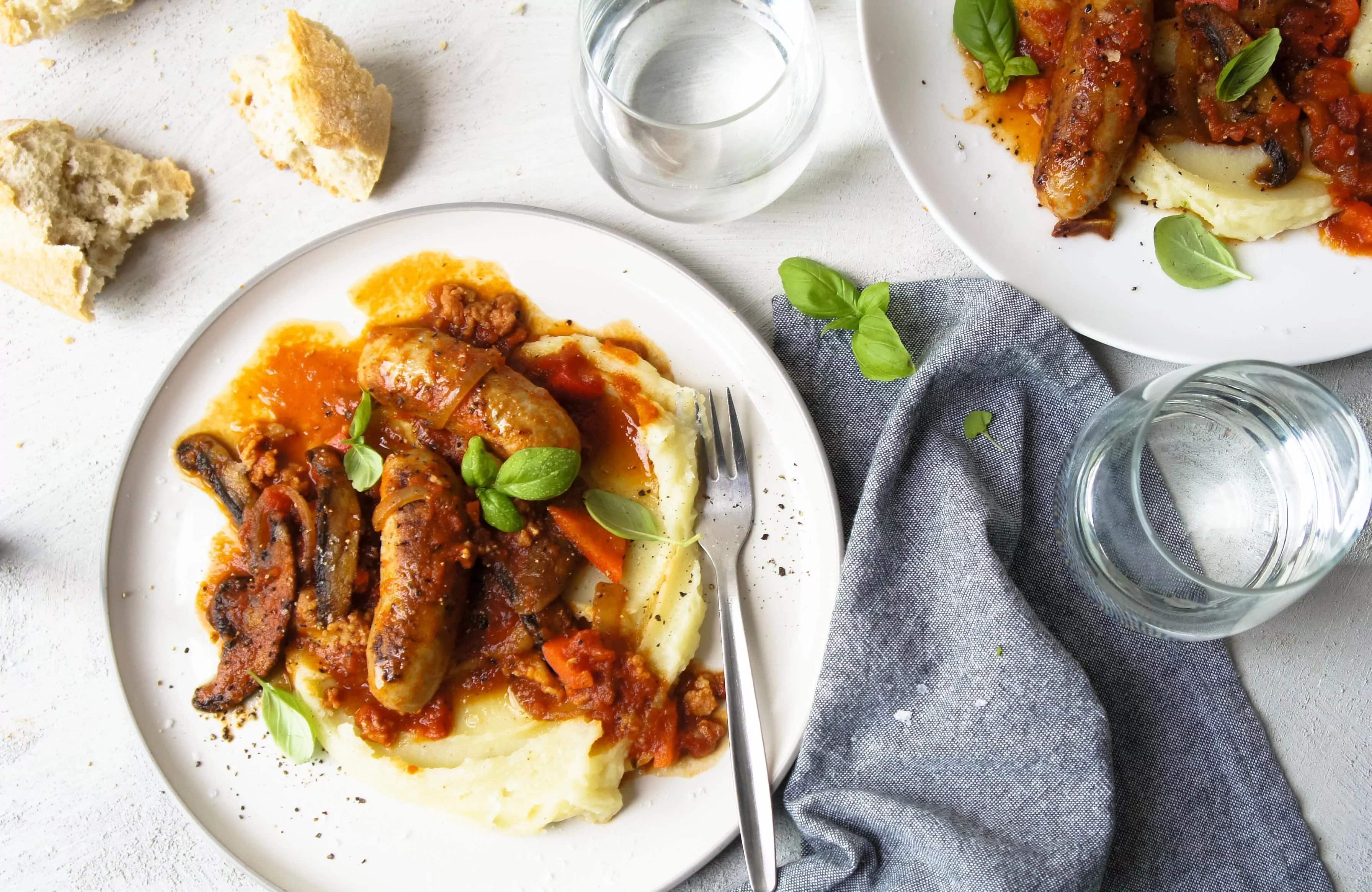 How to make Saucy Sausages Recipe