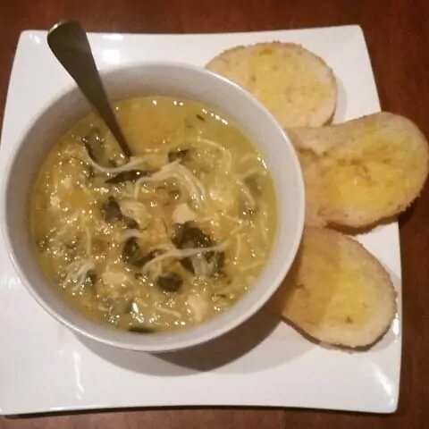 Chicken Cream Corn And Noodle Soup