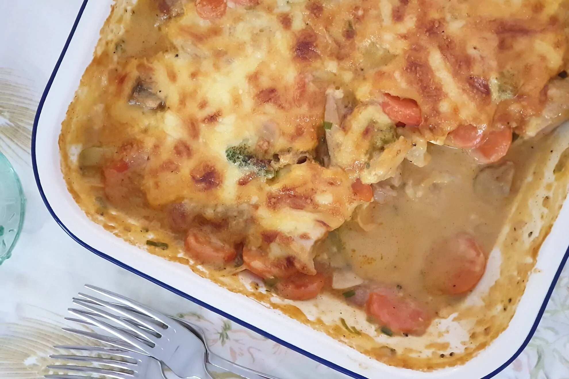 How to make Chicken And Vegetable Bake Recipe