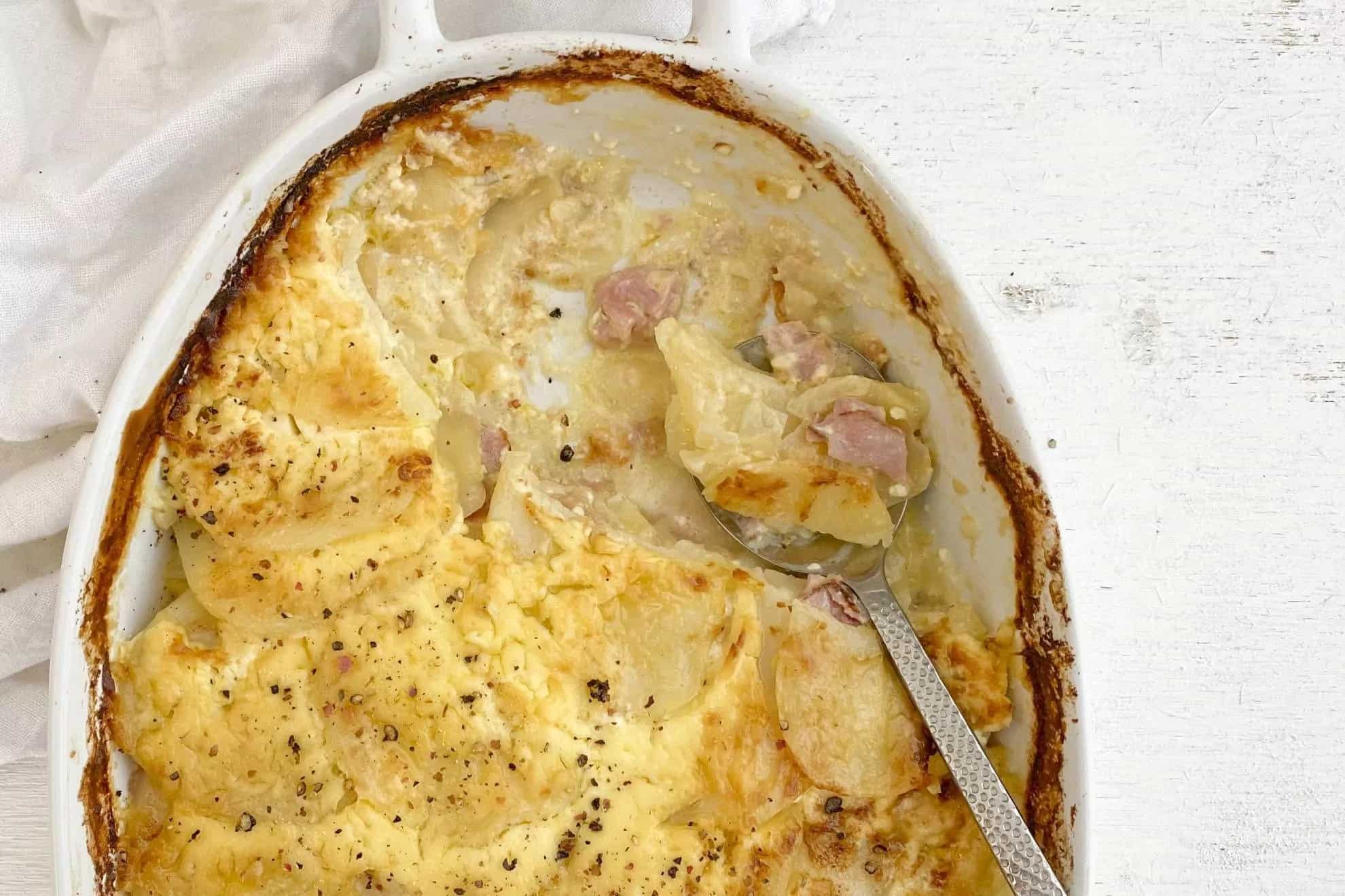 How to make Microwave Potato Bake Recipe