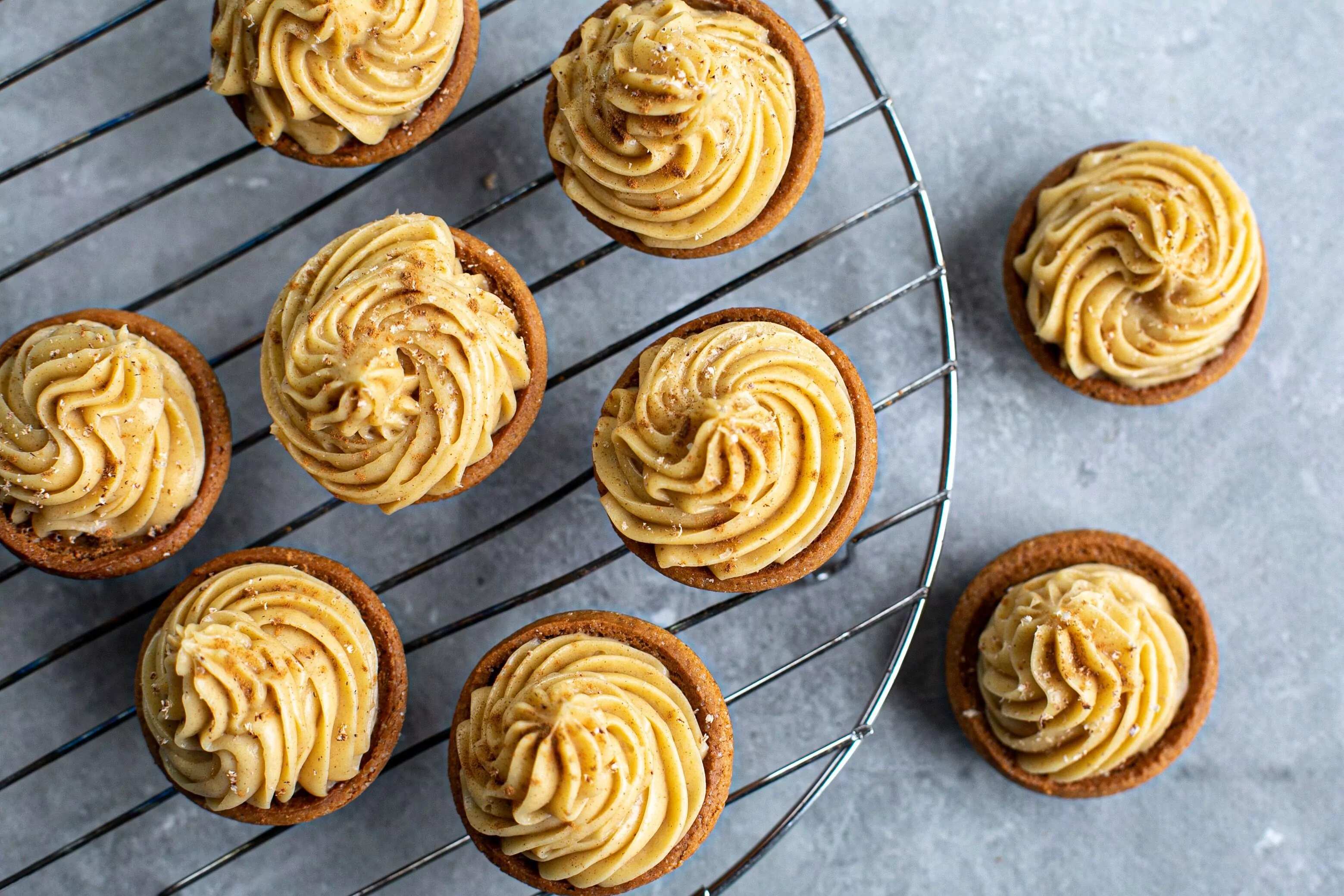 How to make Muffin Pan Eggnog Gingerbread Tarts Recipe