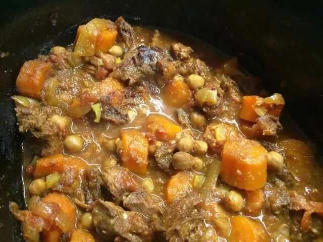 Slow Cooker Lamb Tagine