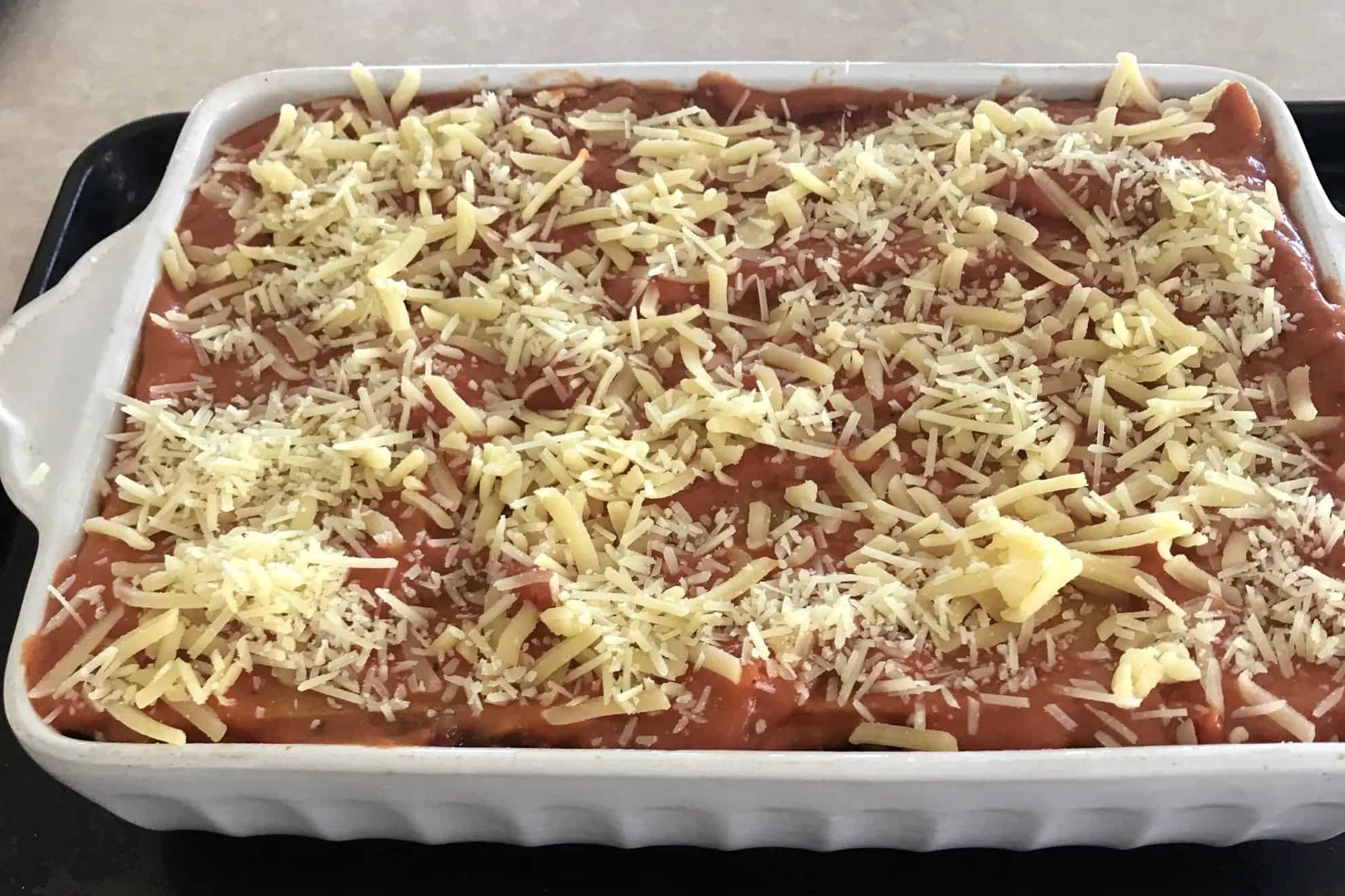 How to make Vegetarian Lentil And Bean Lasagne Recipe
