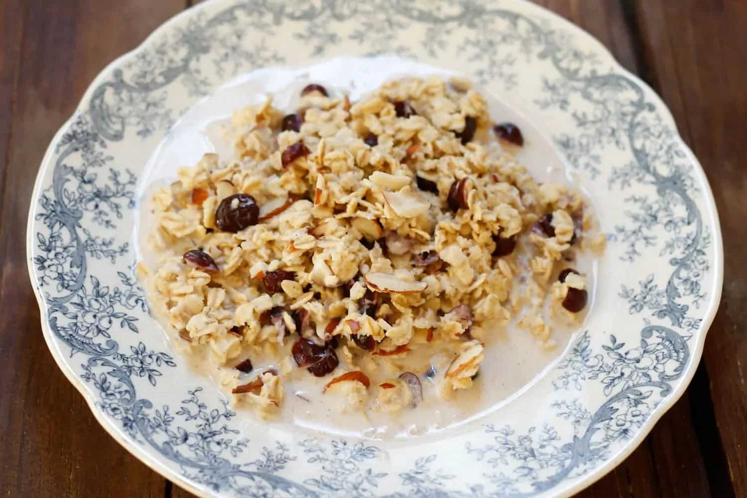 How to make Cranberry Almond Oatmeal Recipe