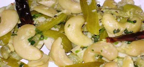 How to make Cashew Tindora Sabzi Recipe