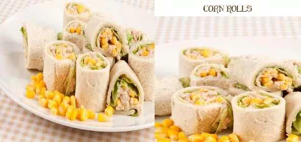 Cheese And Corn Rolls