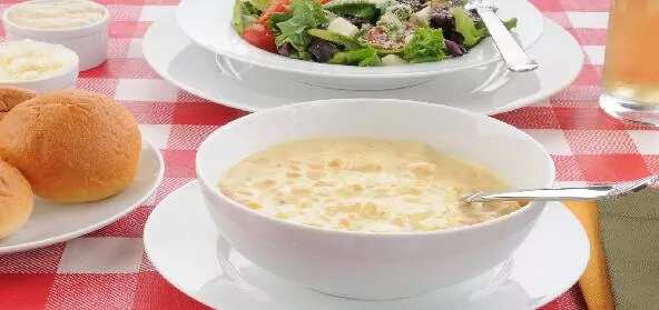 Cheese And Corn Soup