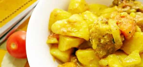How to make Paneer Potato Stew Recipe