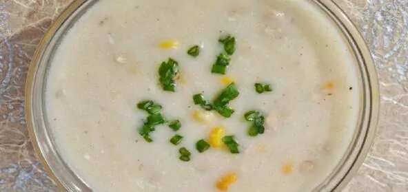 Sweet Corn Chicken Soup