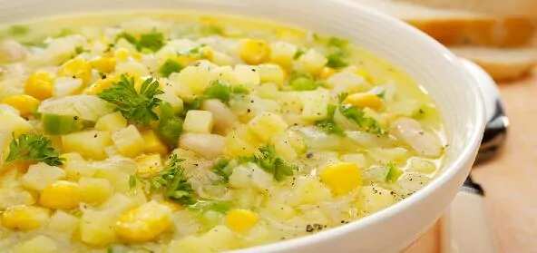 Sweet Corn Veg Soup