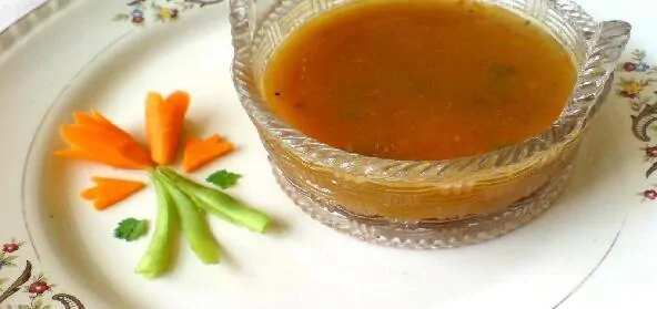 How to make Vegetable Rasam Recipe