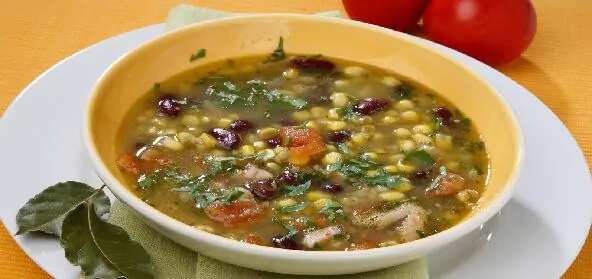 Vegetable Sweet Corn Soup