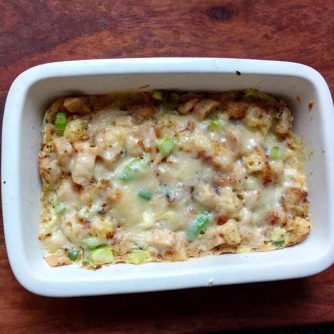 3Min Paneer Zuchini Microwave Quiche