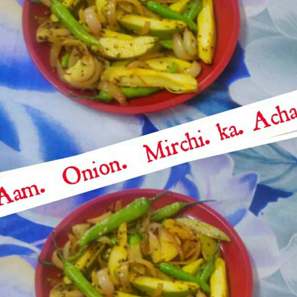 How to make Aam Onion Ka Achar Recipe