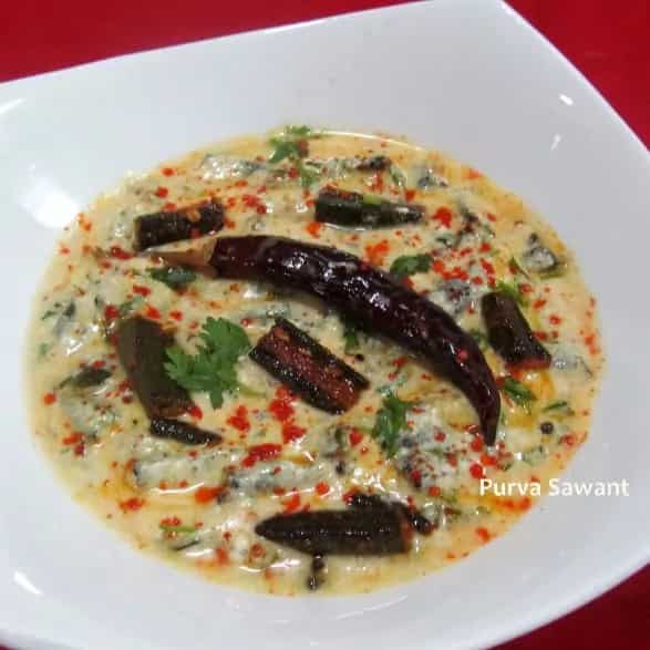 How to make Achari Bhindi Raita Recipe