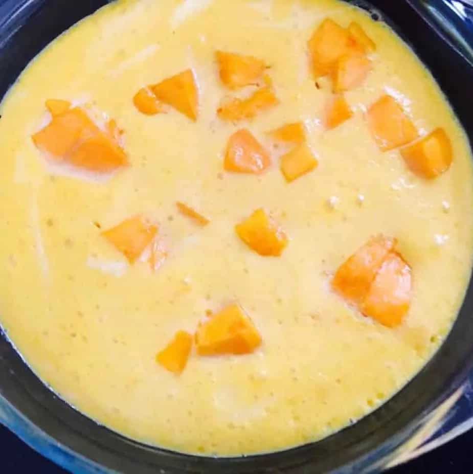 How to make Baked Mango Mishti Doi Recipe