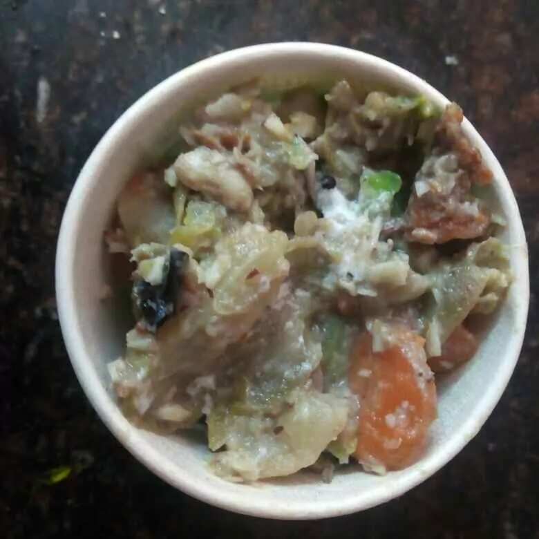 How to make Banana Aviyal Recipe