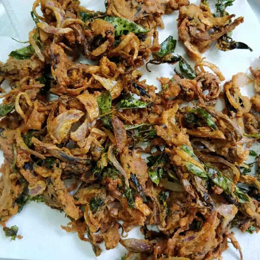 How to make Banana Flower Crispy Pakoda Recipe