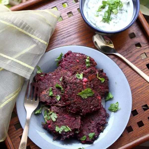 How to make Beetroot &amp; Feta Fritters Recipe