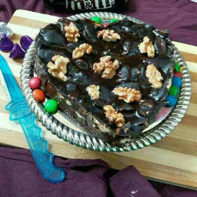 Biscuit Truffle Cake