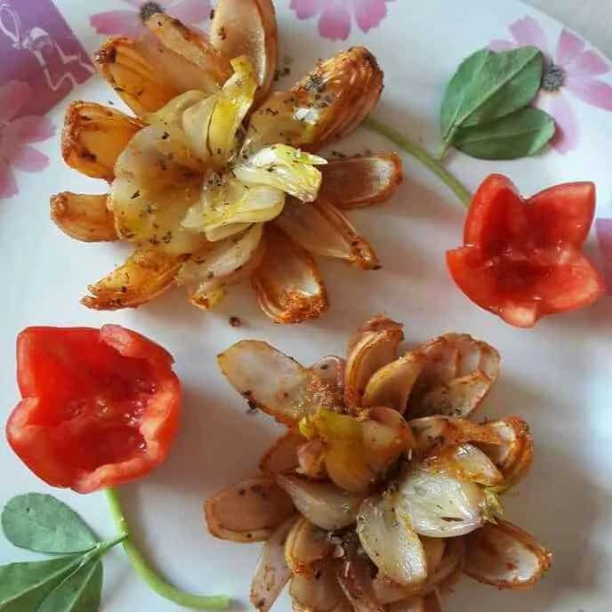 How to make Blooming Onion Flower Recipe