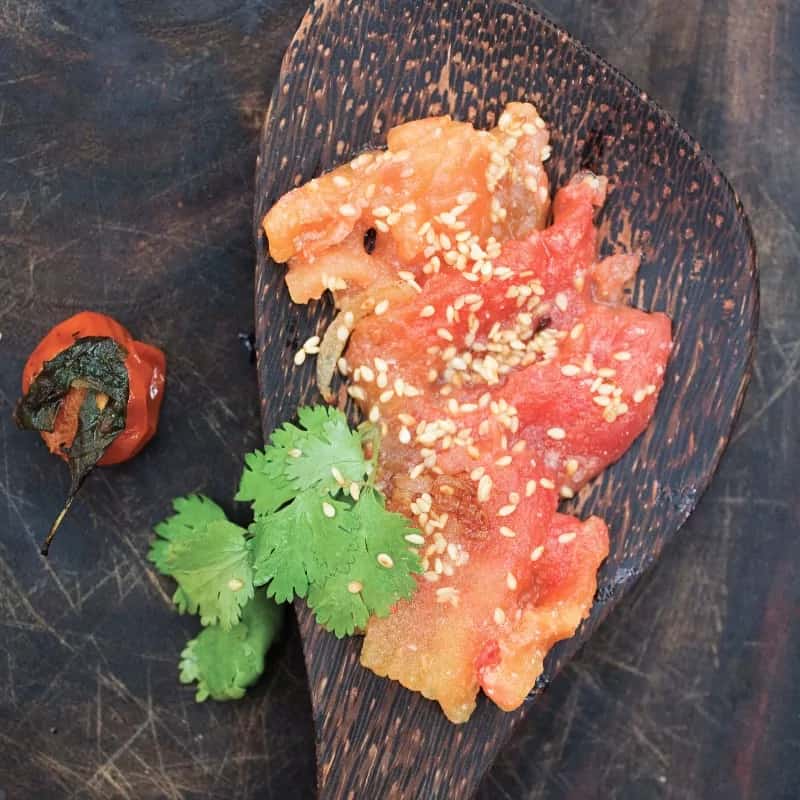 How to make Burmese Tomato Salad Recipe