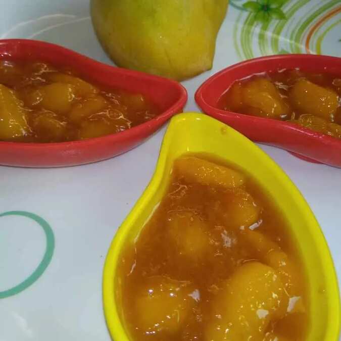 Caramelized mango bowl