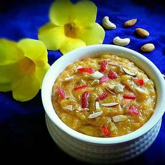 How to make Carrotoatsgreen Papaya Halwa Recipe