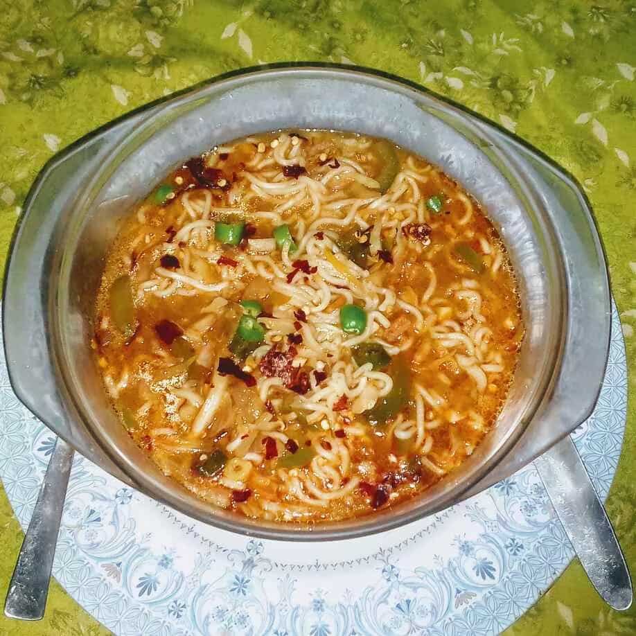 How to make Chicken Gravy Noodles Recipe