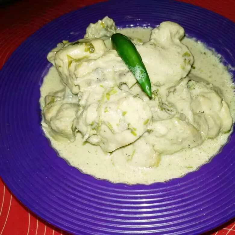 How to make Chicken Karahi White Recipe