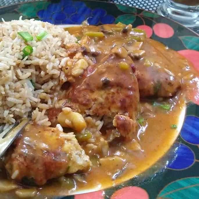 How to make Chicken Mince Steak With Mushroom Sauce Recipe